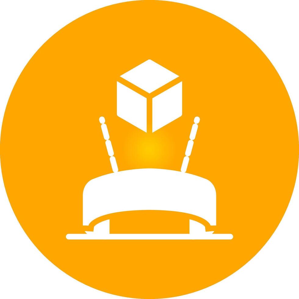 Head Up Display Creative Icon Design vector