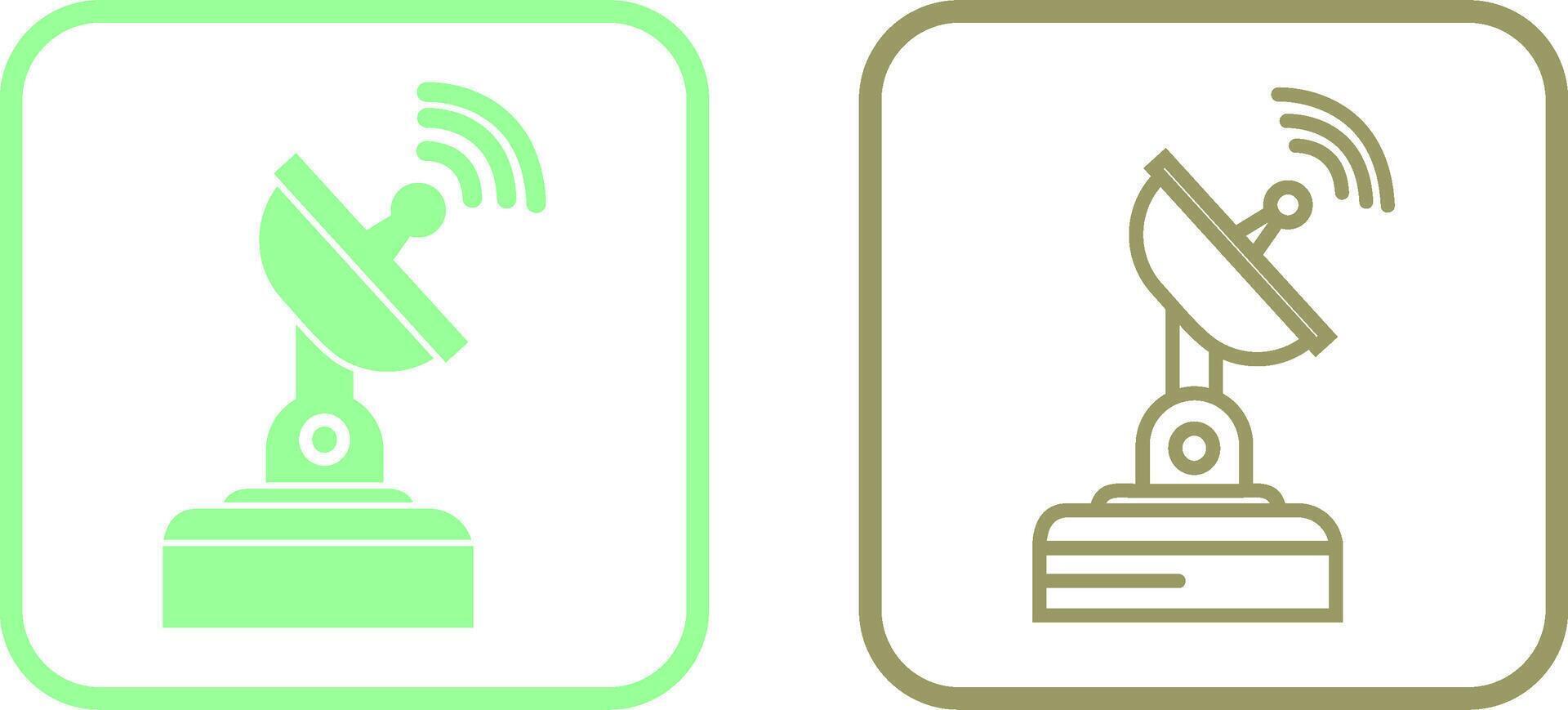 Communication Satellite Vector Icon