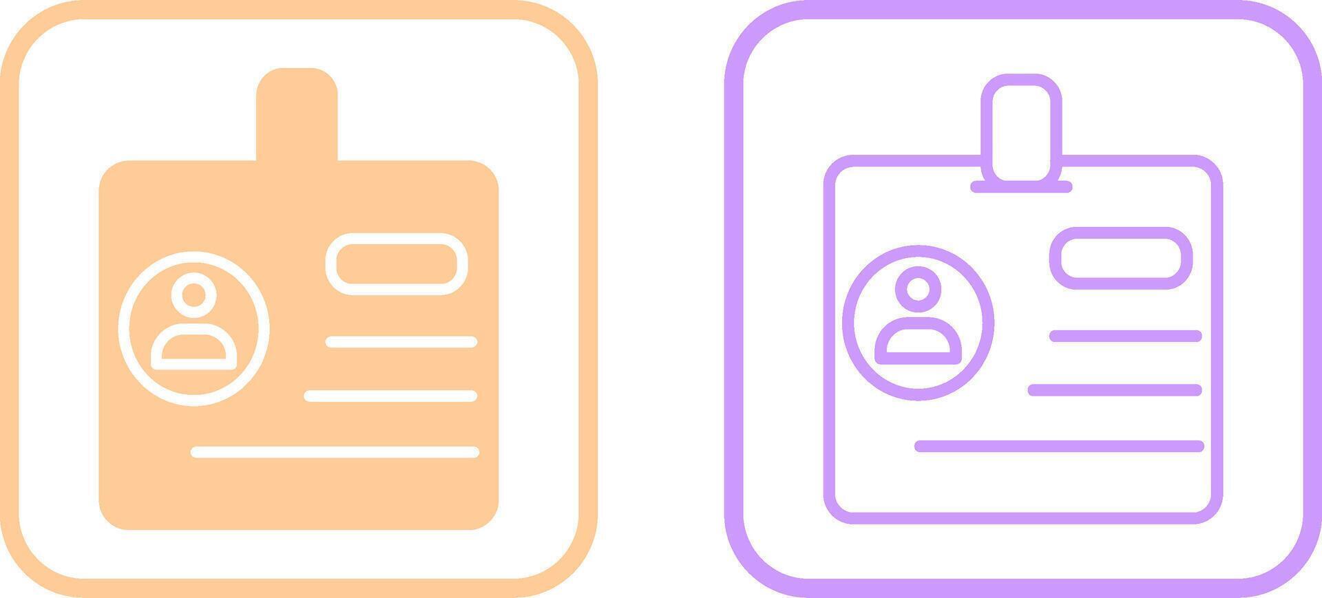 Identification Vector Icon