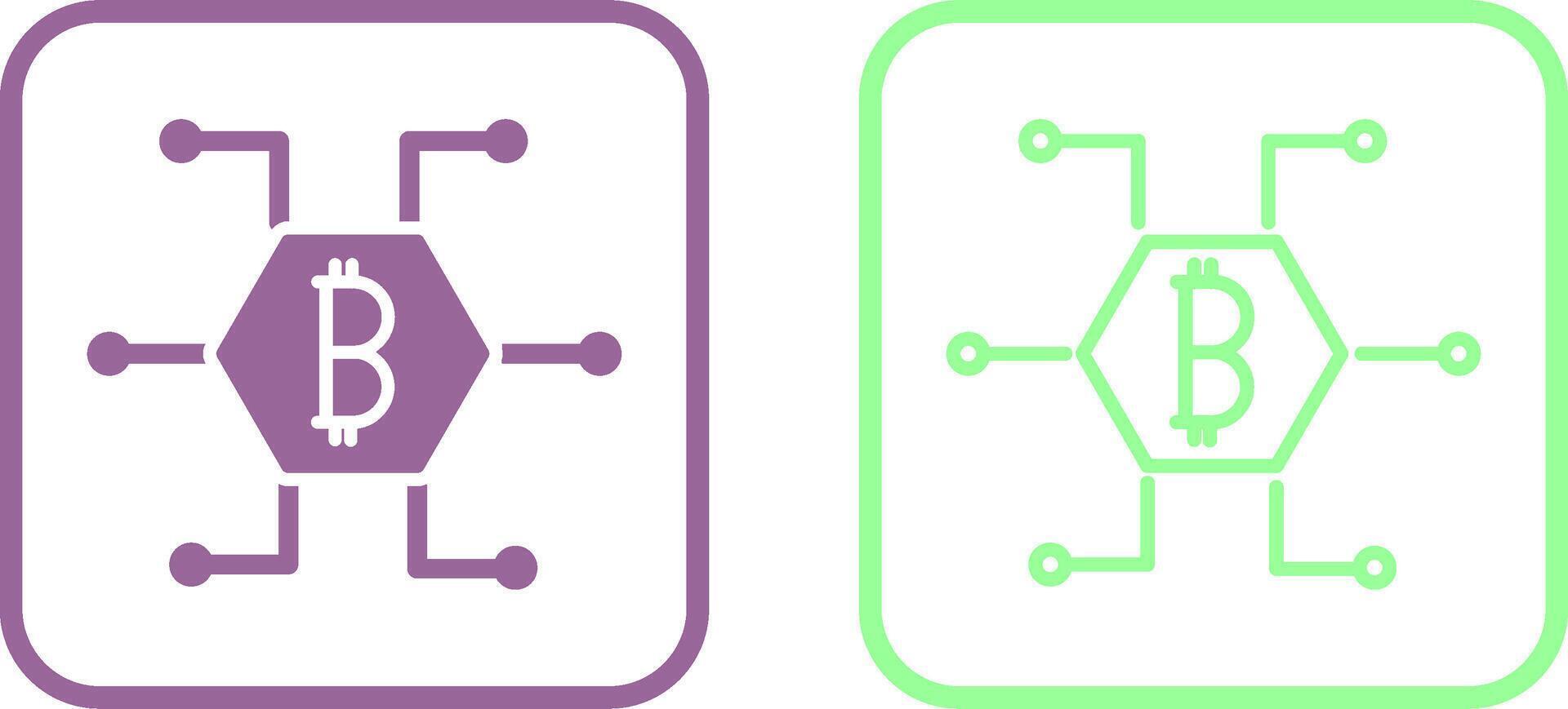 Bitcoin Vector Icon