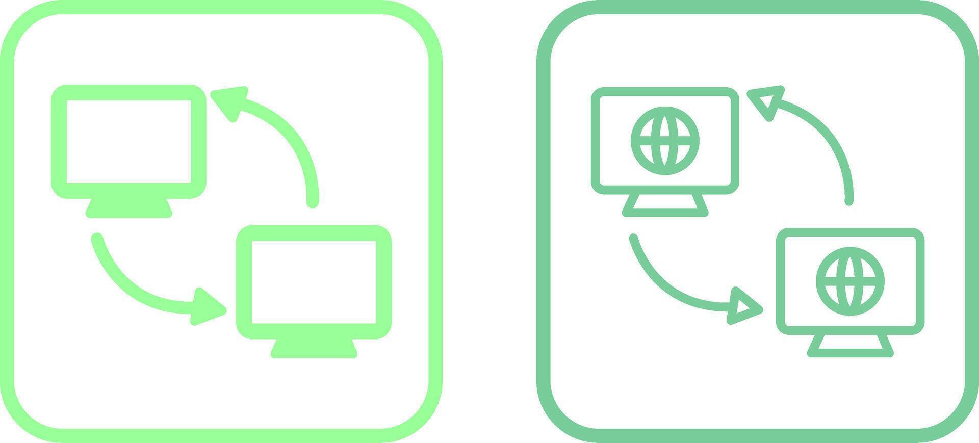 Synchronization Vector Icon