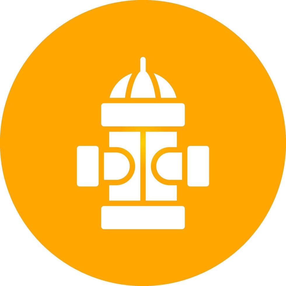 Hydrant Creative Icon Design vector