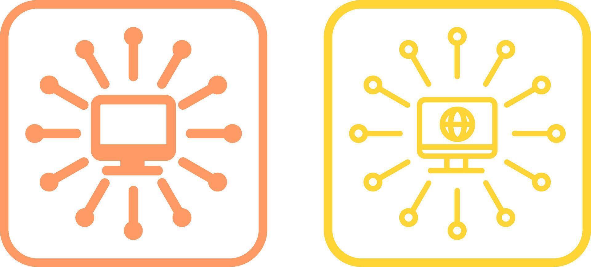 Networks Vector Icon