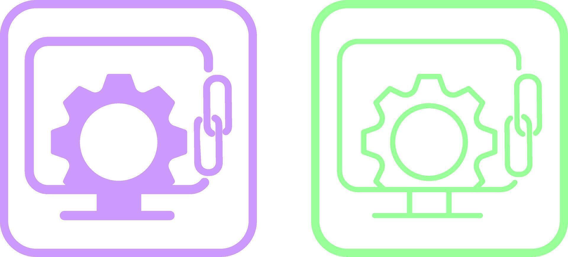 Link Optimization Vector Icon