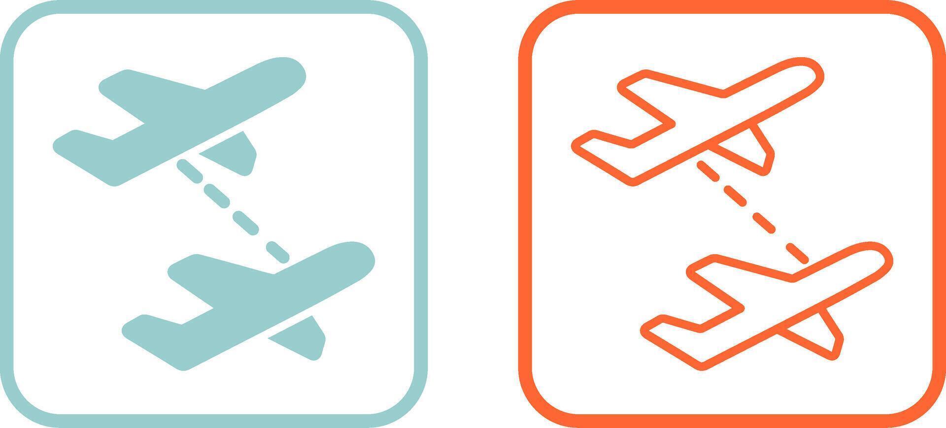 Multiple Flights Vector Icon