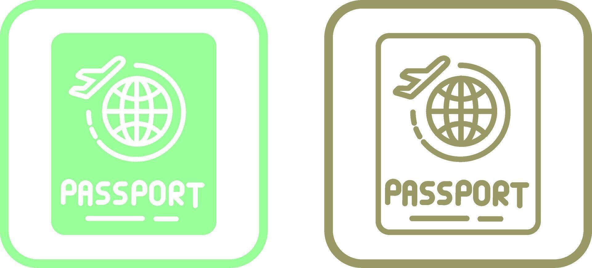 Passport Vector Icon