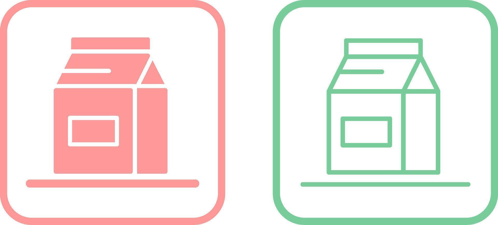 Milk Bottle Vector Icon