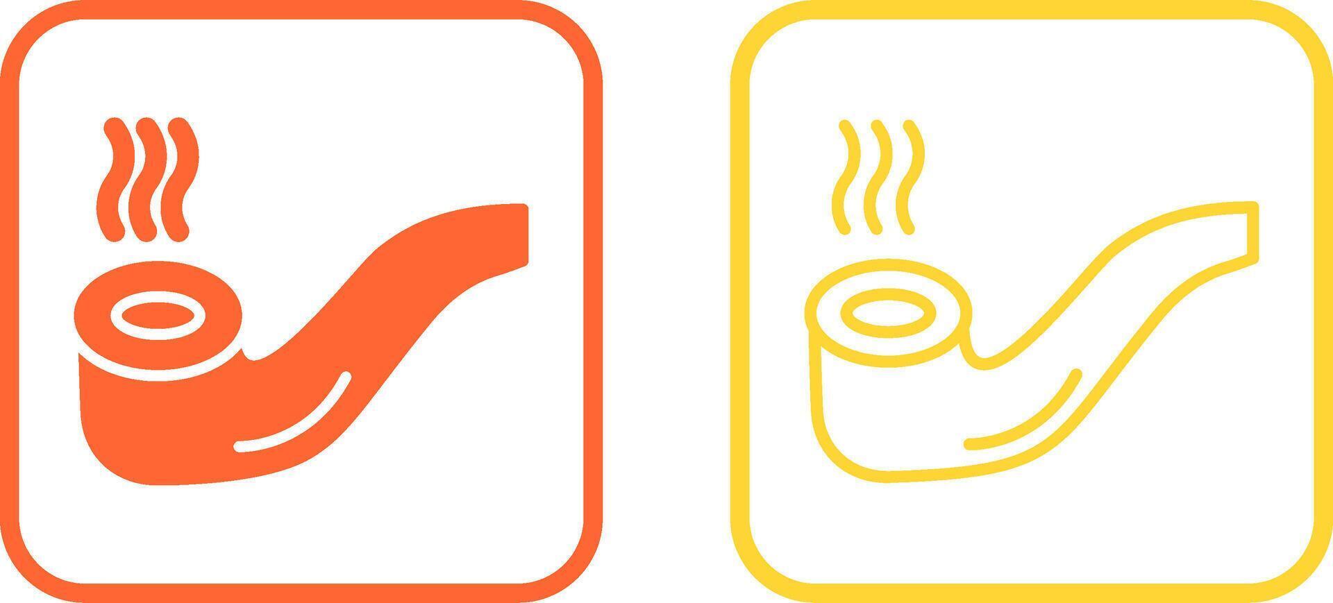 Cigar Pipe Vector Icon