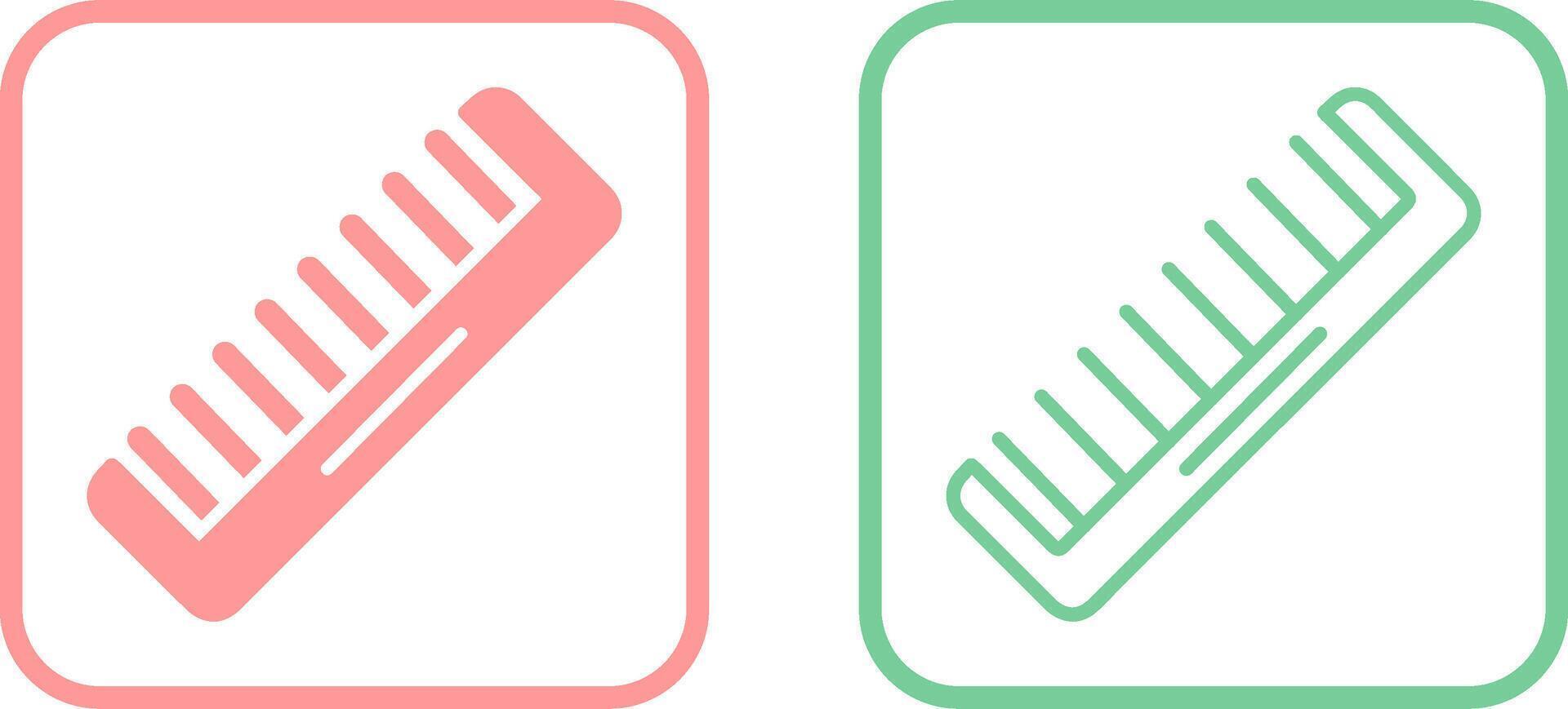 Comb Vector Icon