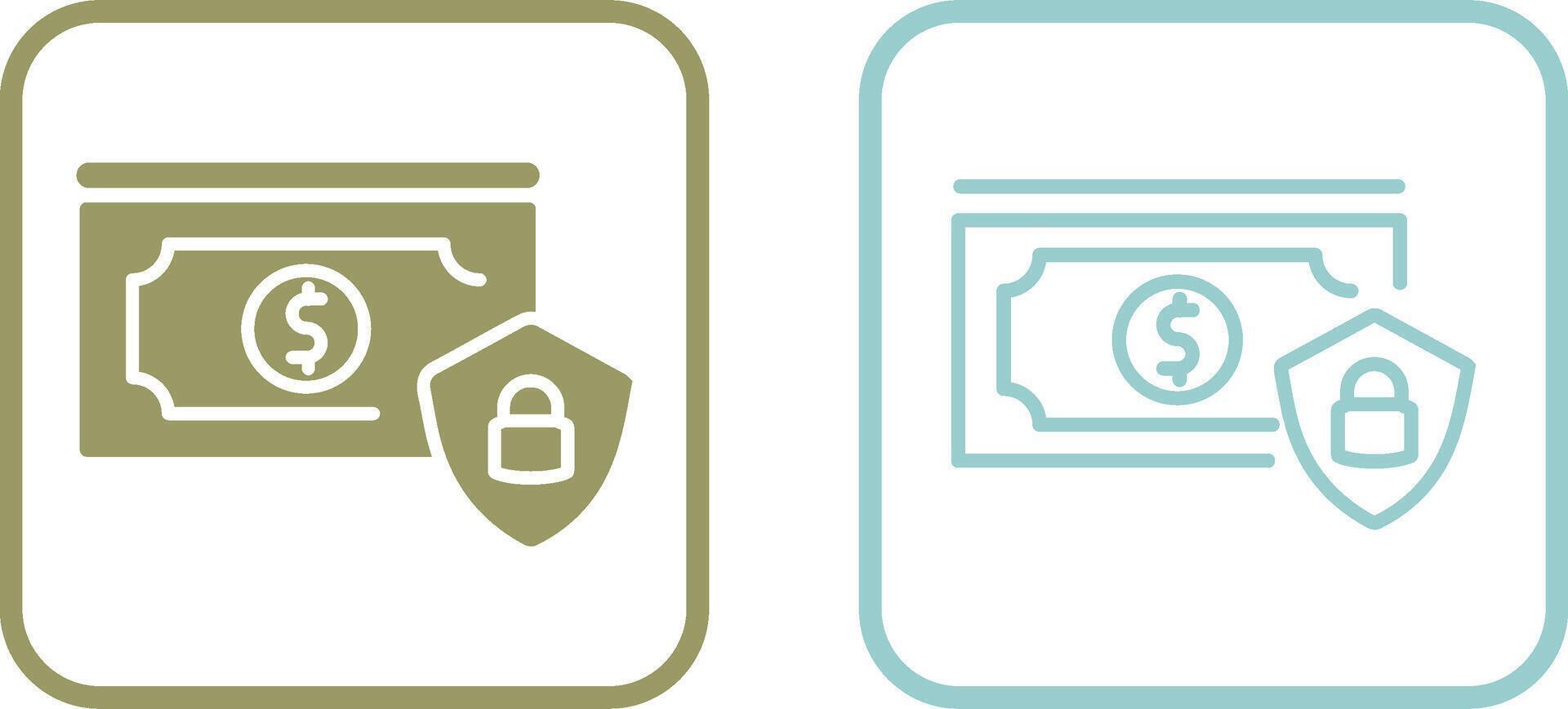 Secure Money Vector Icon