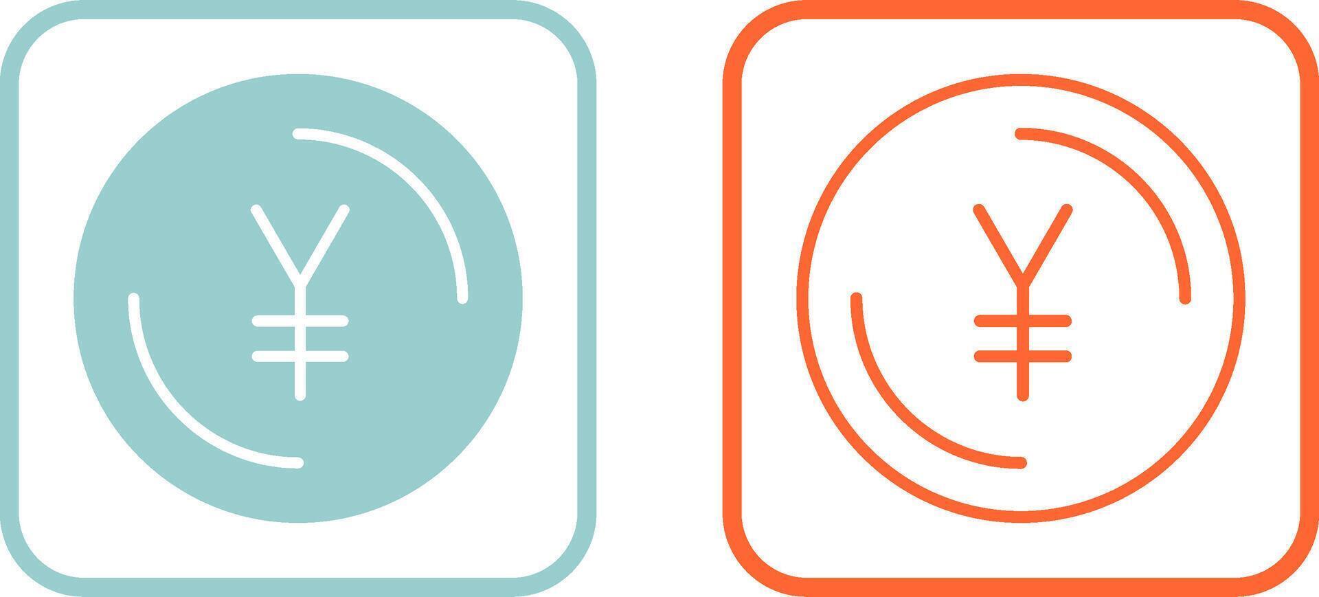 Yen Symbol Vector Icon