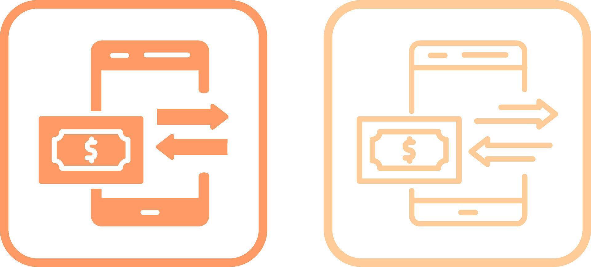Money Transfer Vector Icon