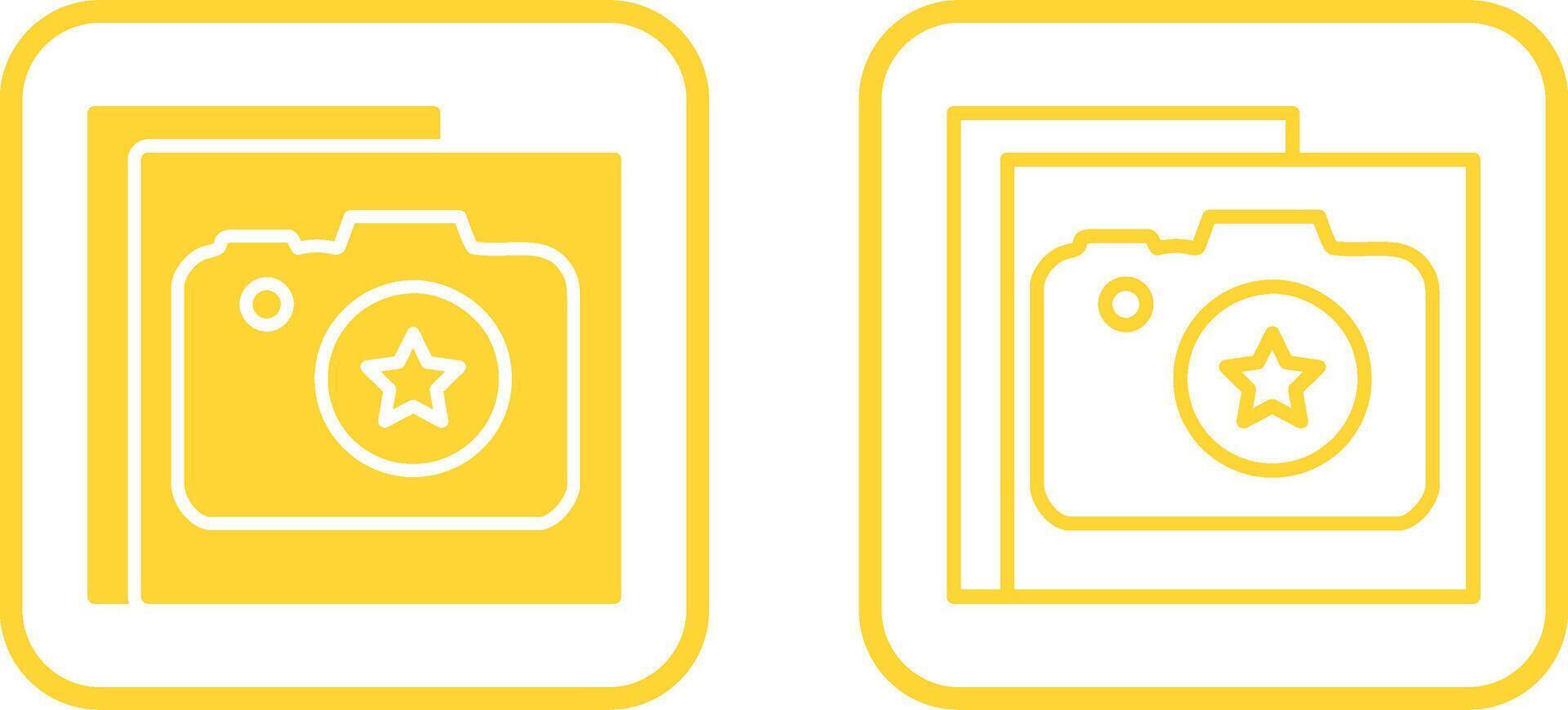 Star Photography Vector Icon