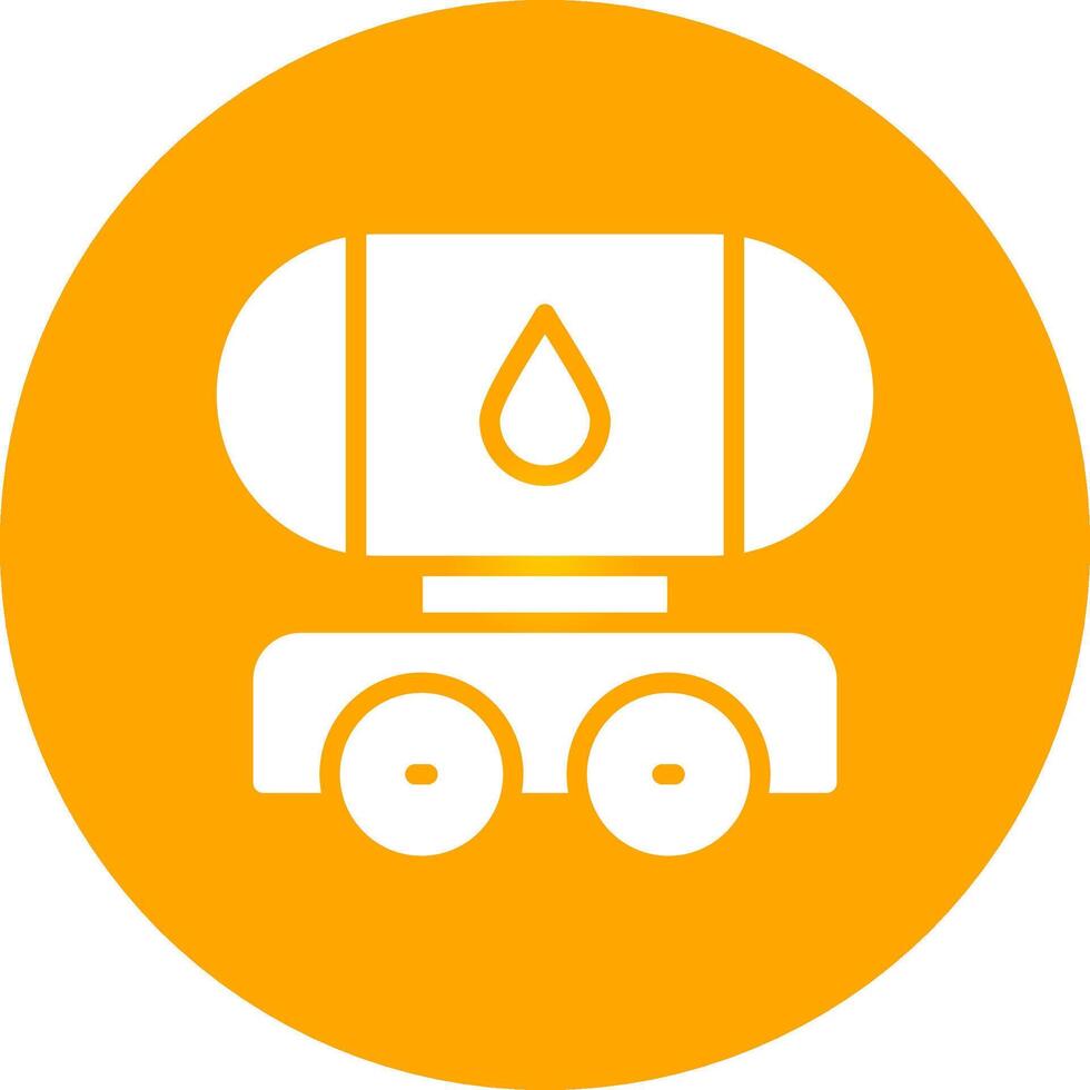 Tanker Creative Icon Design vector