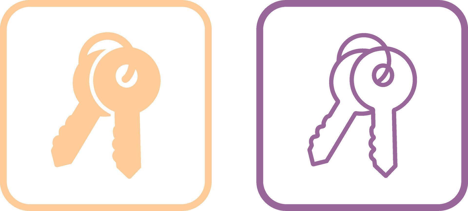 Keys Vector Icon