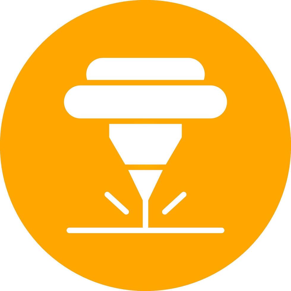 Laser Creative Icon Design vector