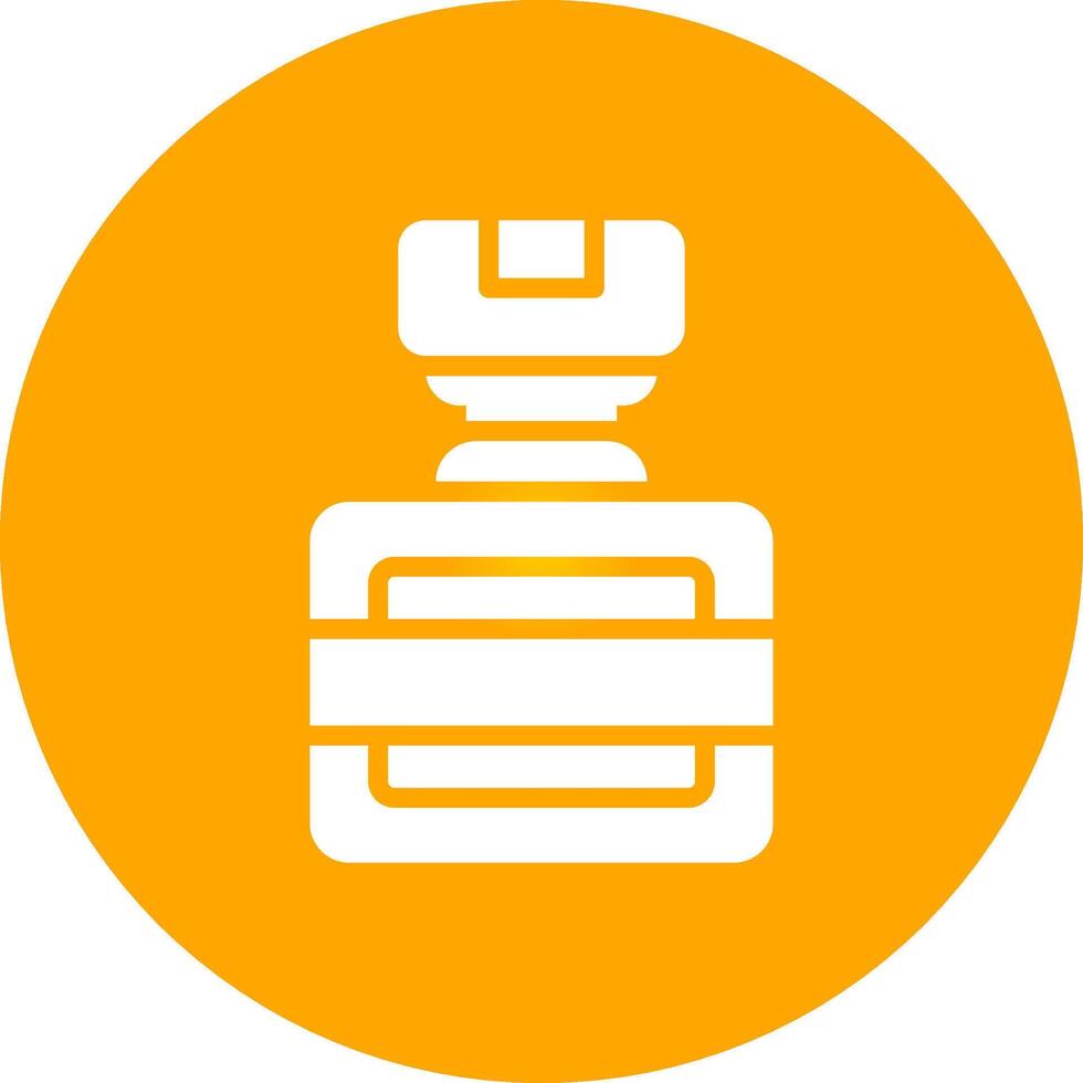 Perfume Creative Icon Design vector