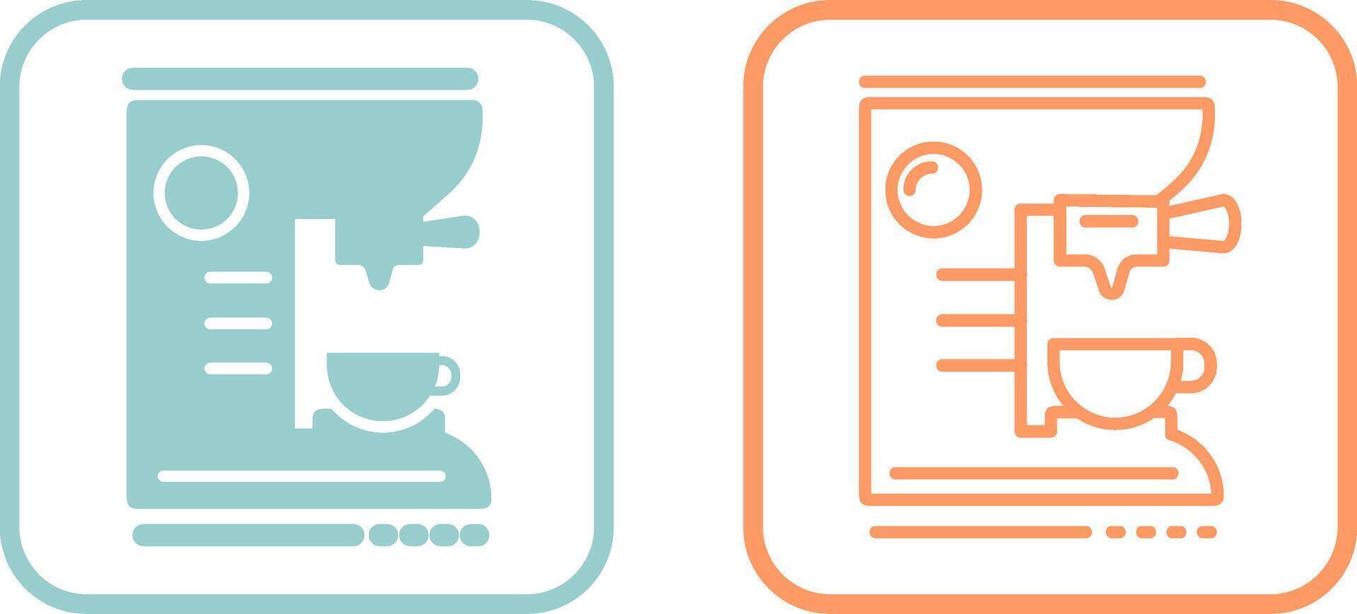 Coffee Machine Vector Icon
