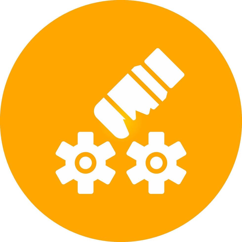 Crusher Creative Icon Design vector
