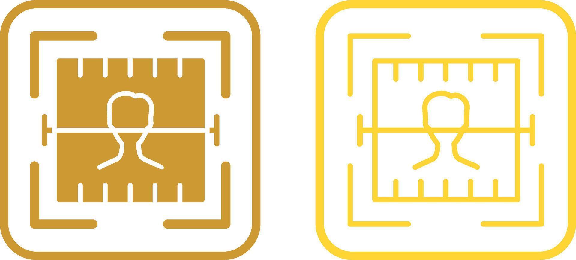 Face Scan Vector Icon