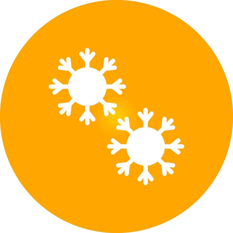 Snowflake Creative Icon Design vector