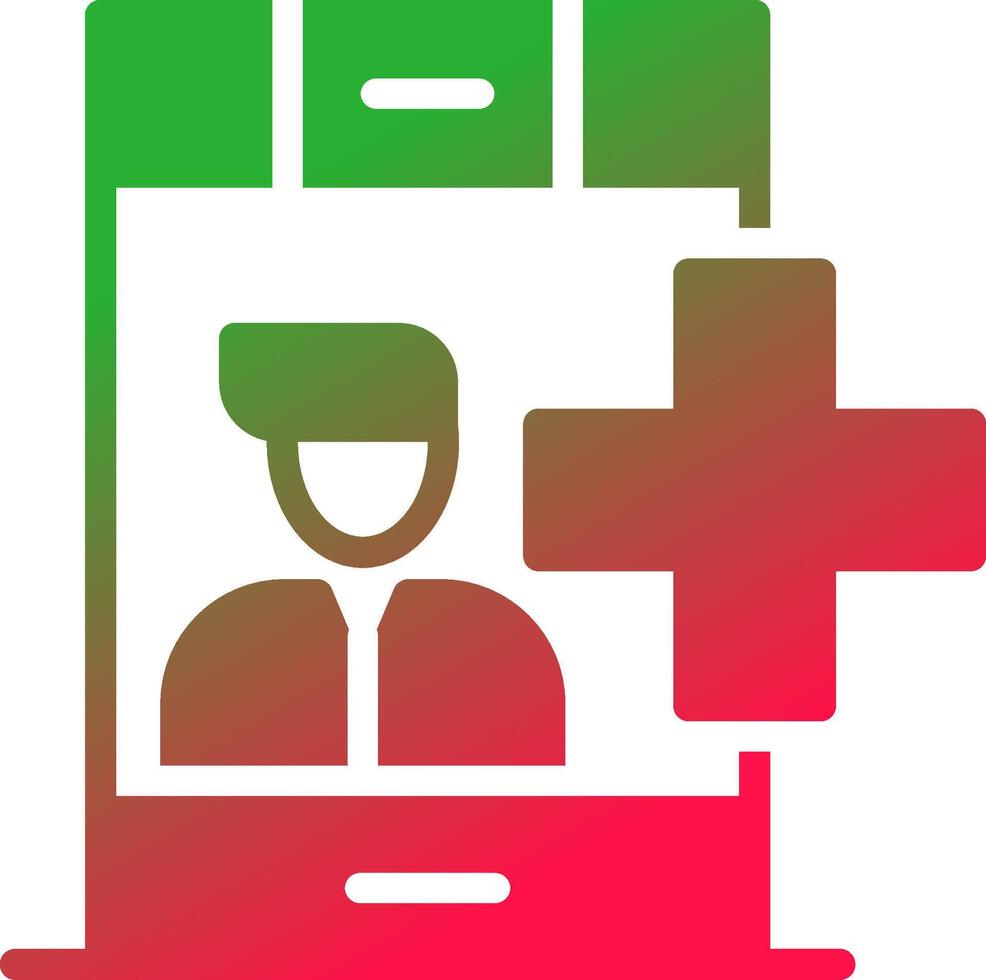 Medical Ecommerce Provider Creative Icon Design vector