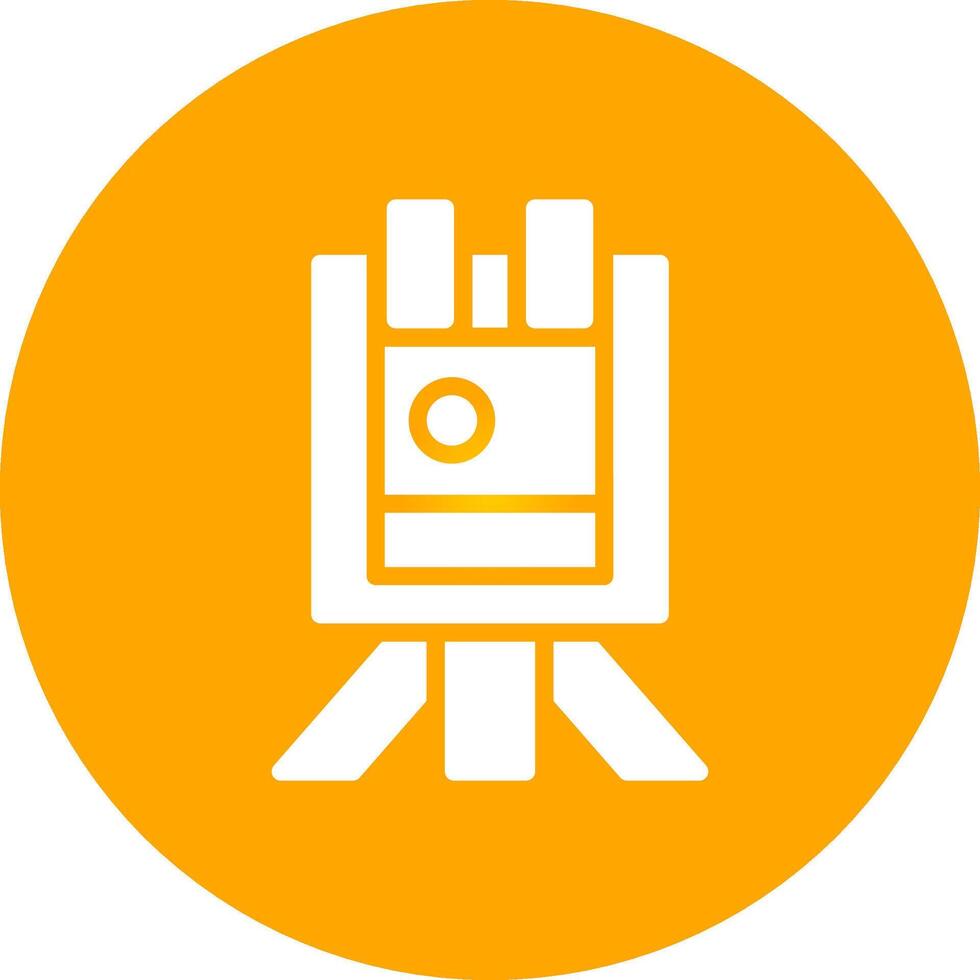 Canvas Creative Icon Design vector