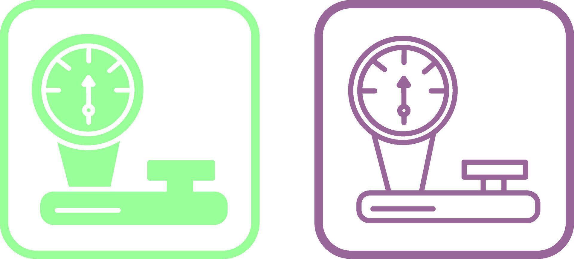 Weight Scale Vector Icon
