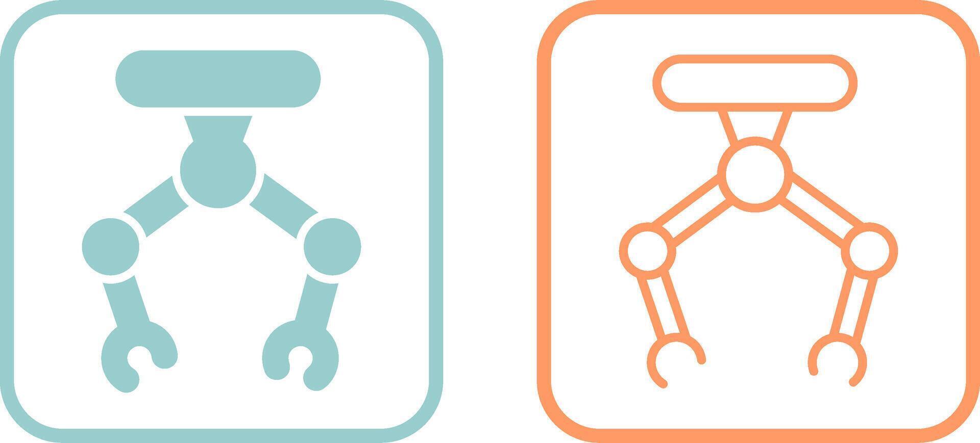 Industrial Robot II Vector Icon