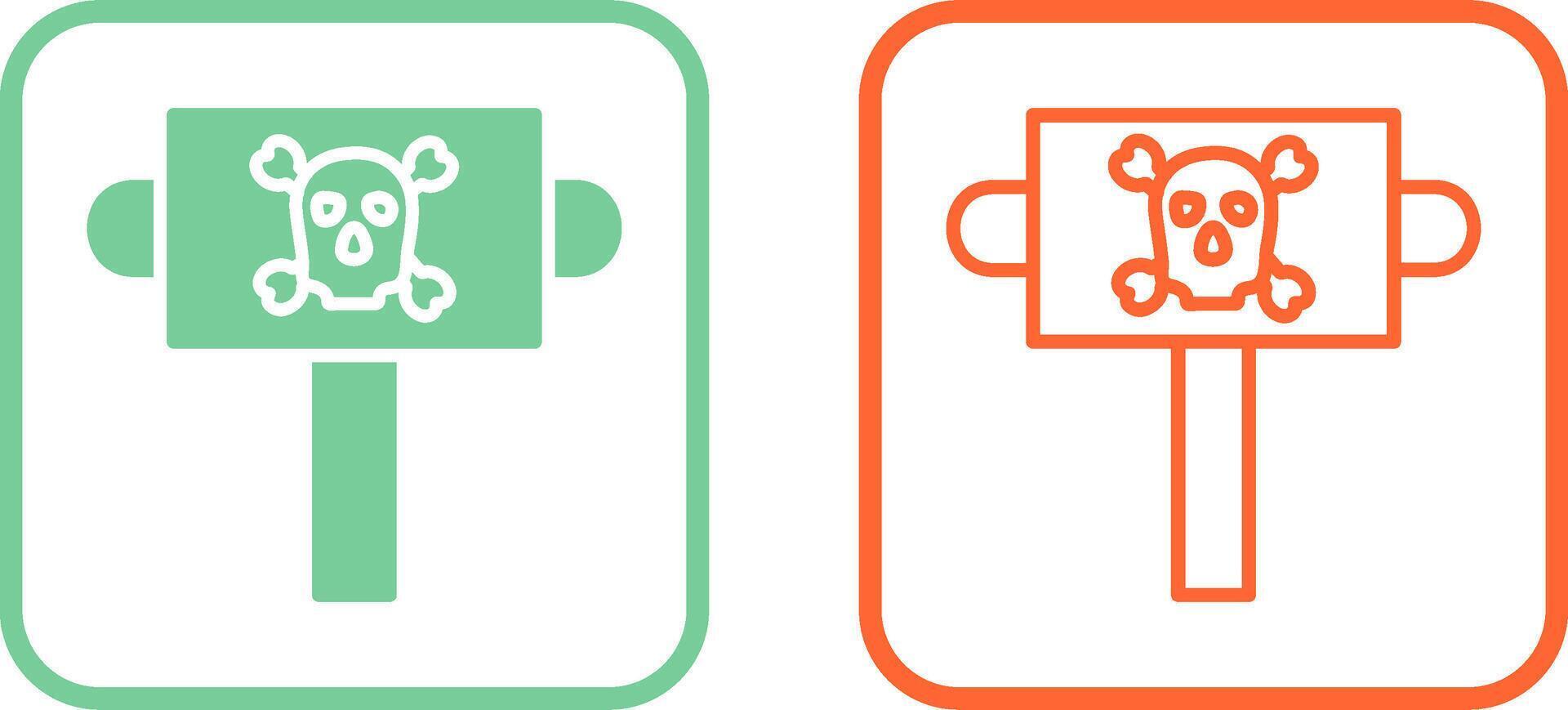 Pirate Sign Vector Icon