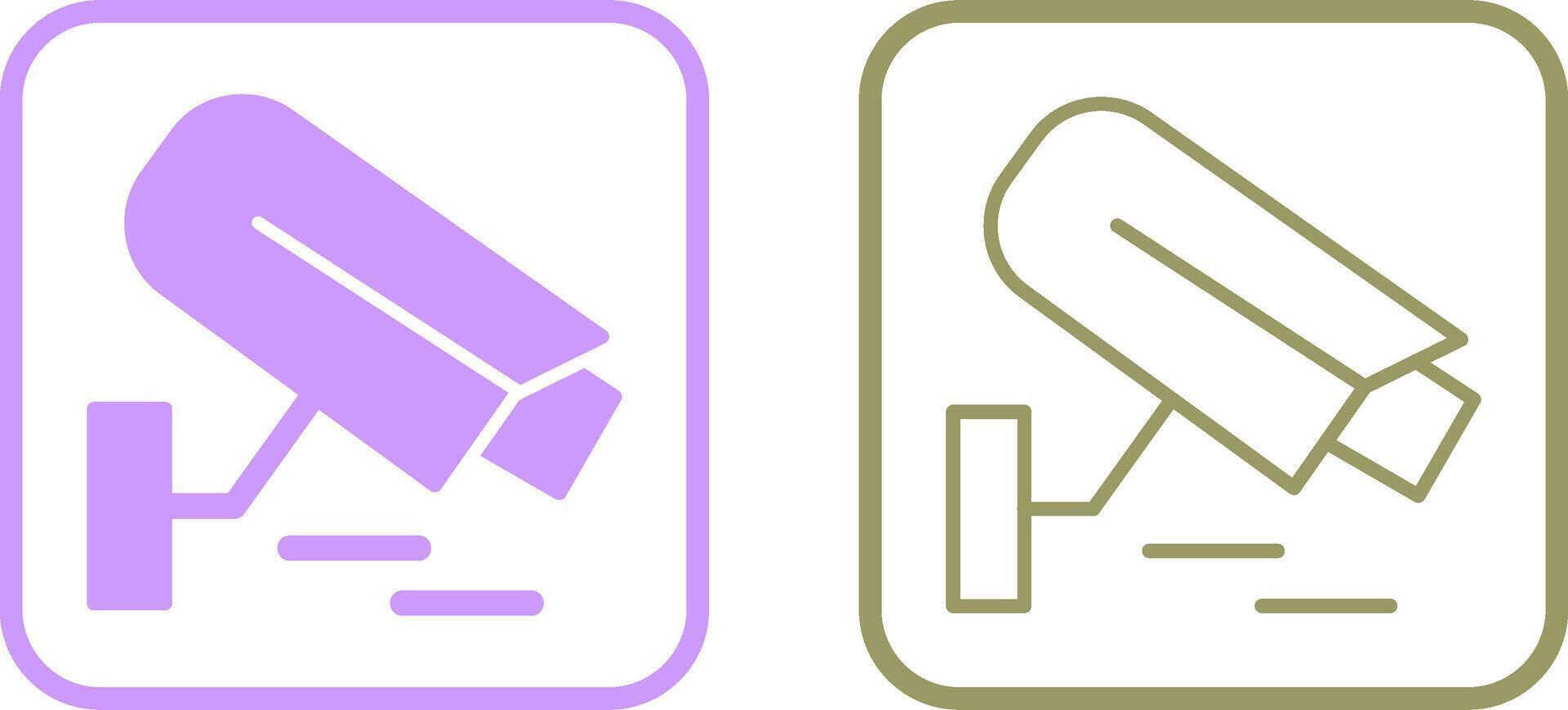 Security Camera Vector Icon