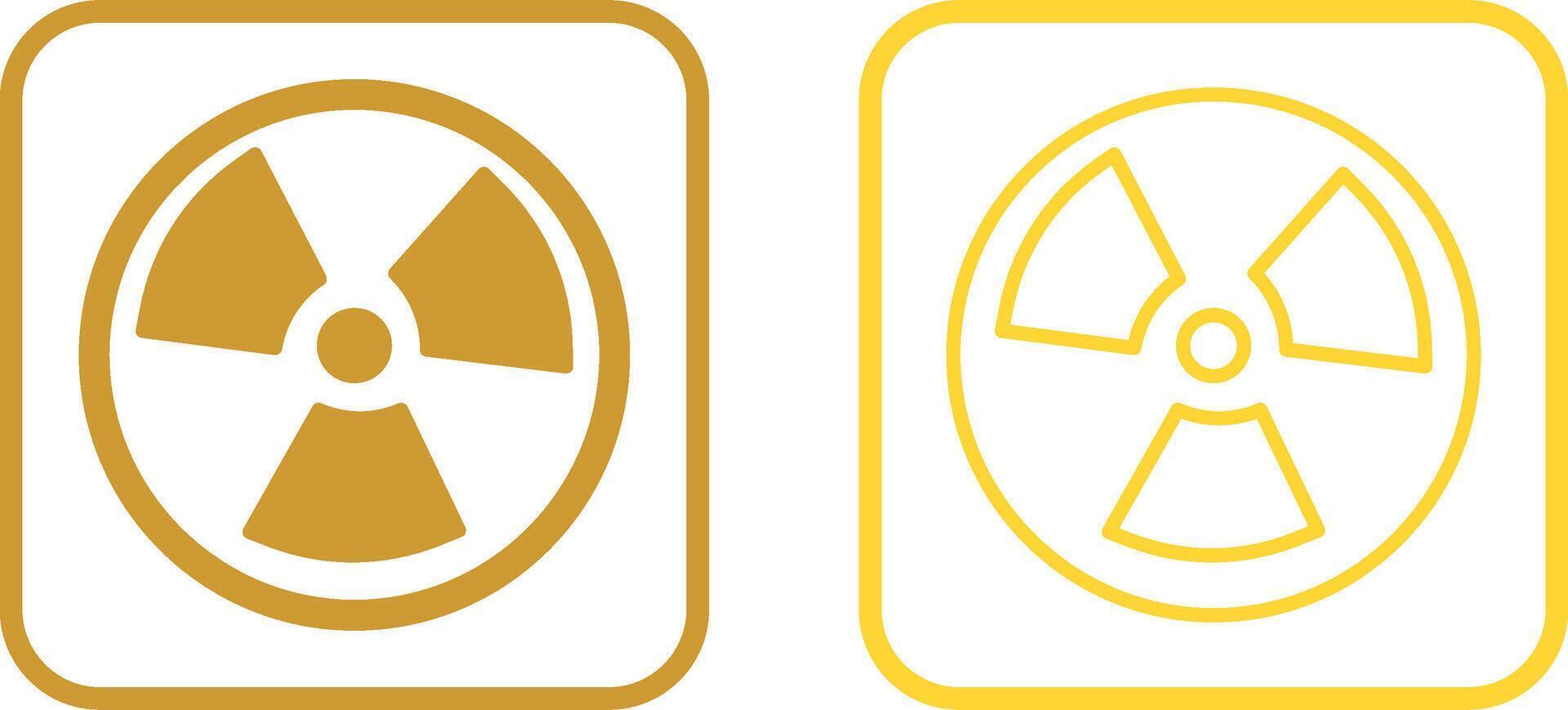 Nuclear Vector Icon
