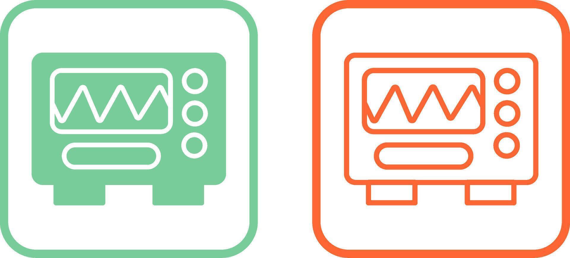 Oscilloscope Vector Icon