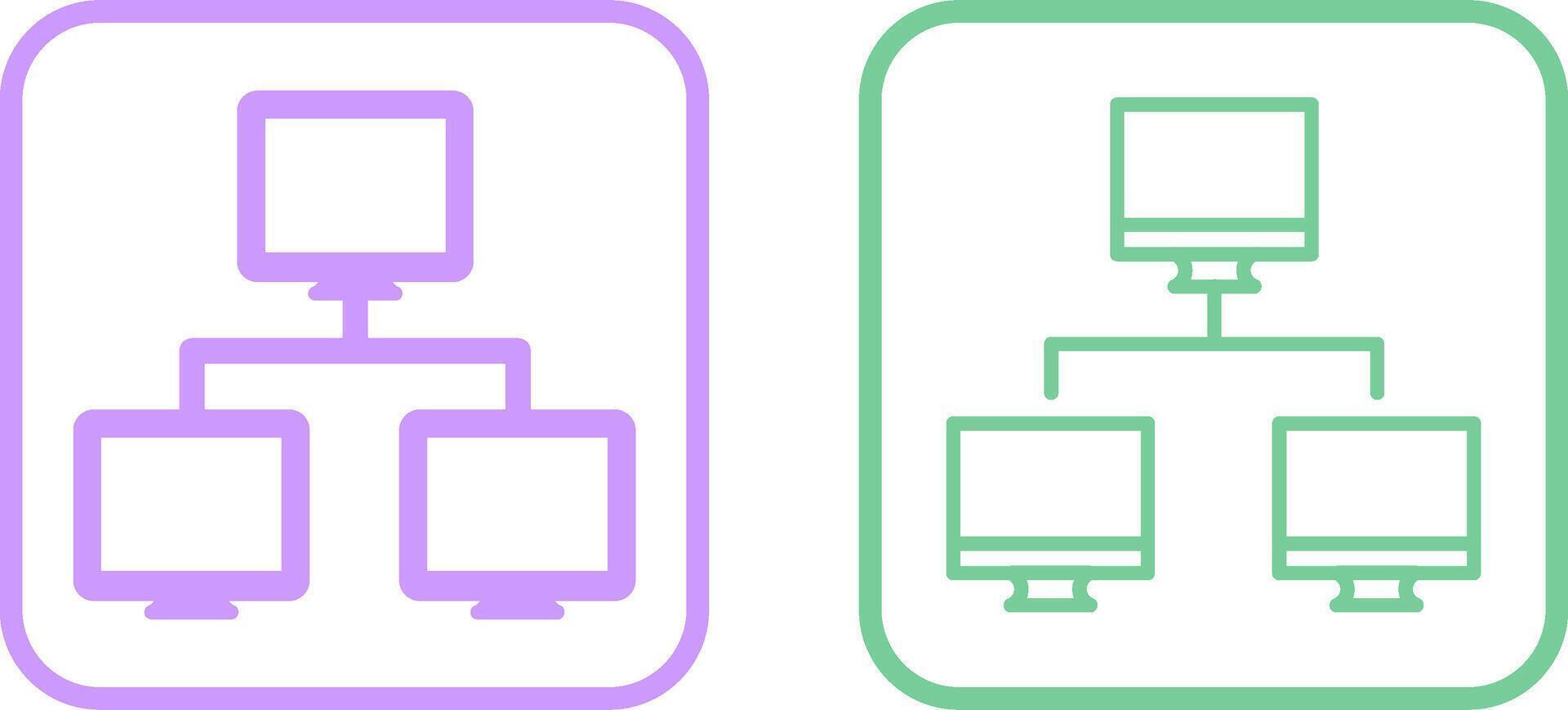 Computer Networks Vector Icon
