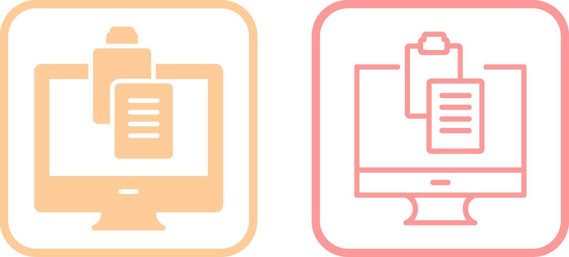 Paste Vector Icon
