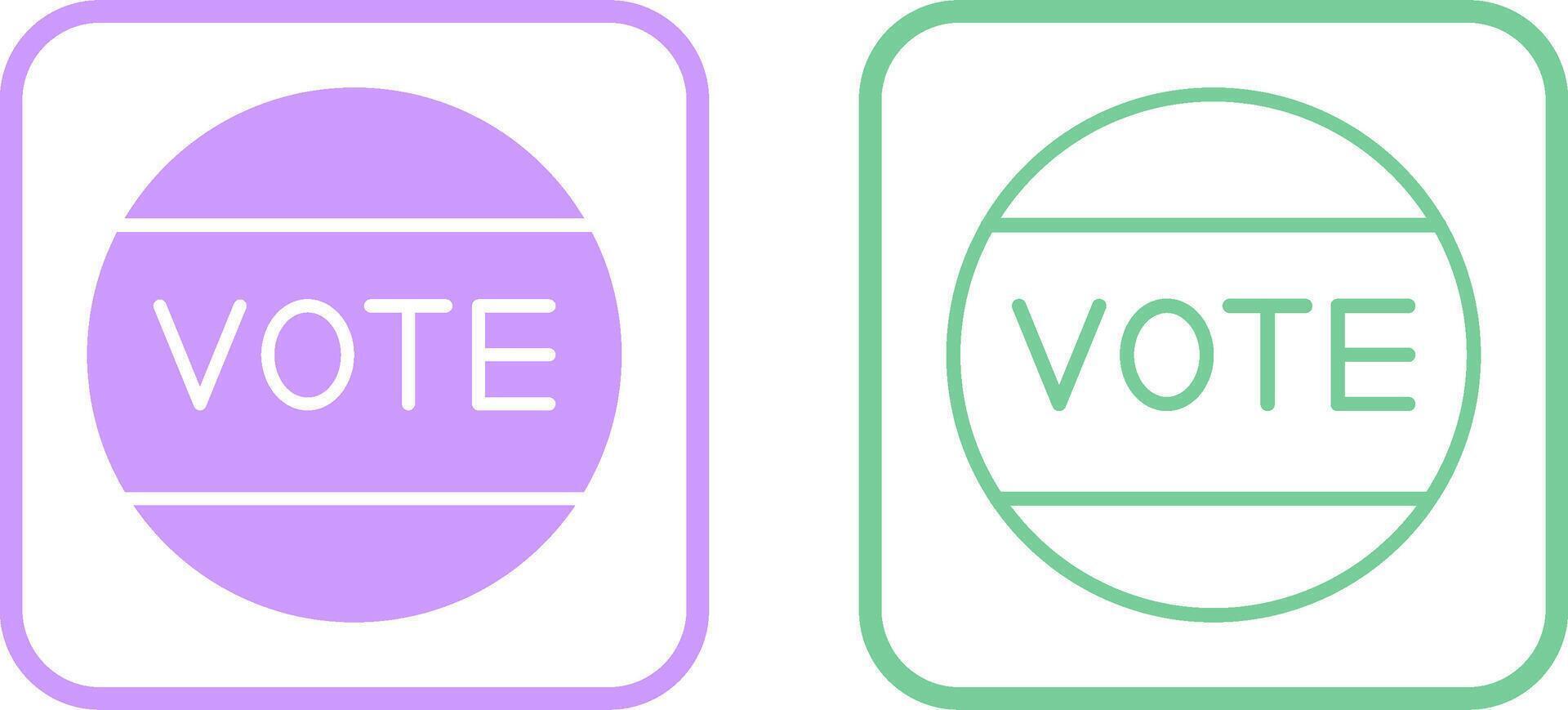 Vote Vector Icon