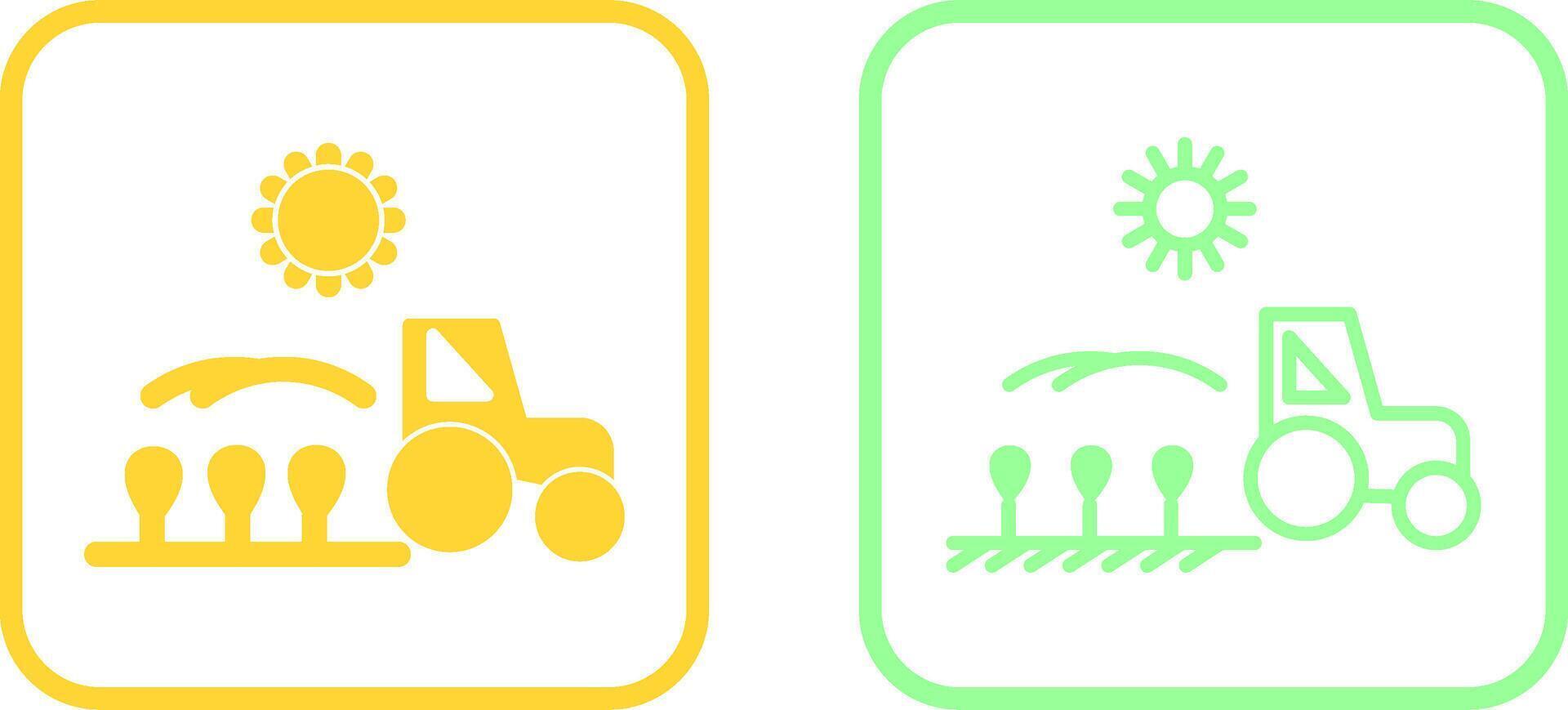 Smart Farm Vector Icon