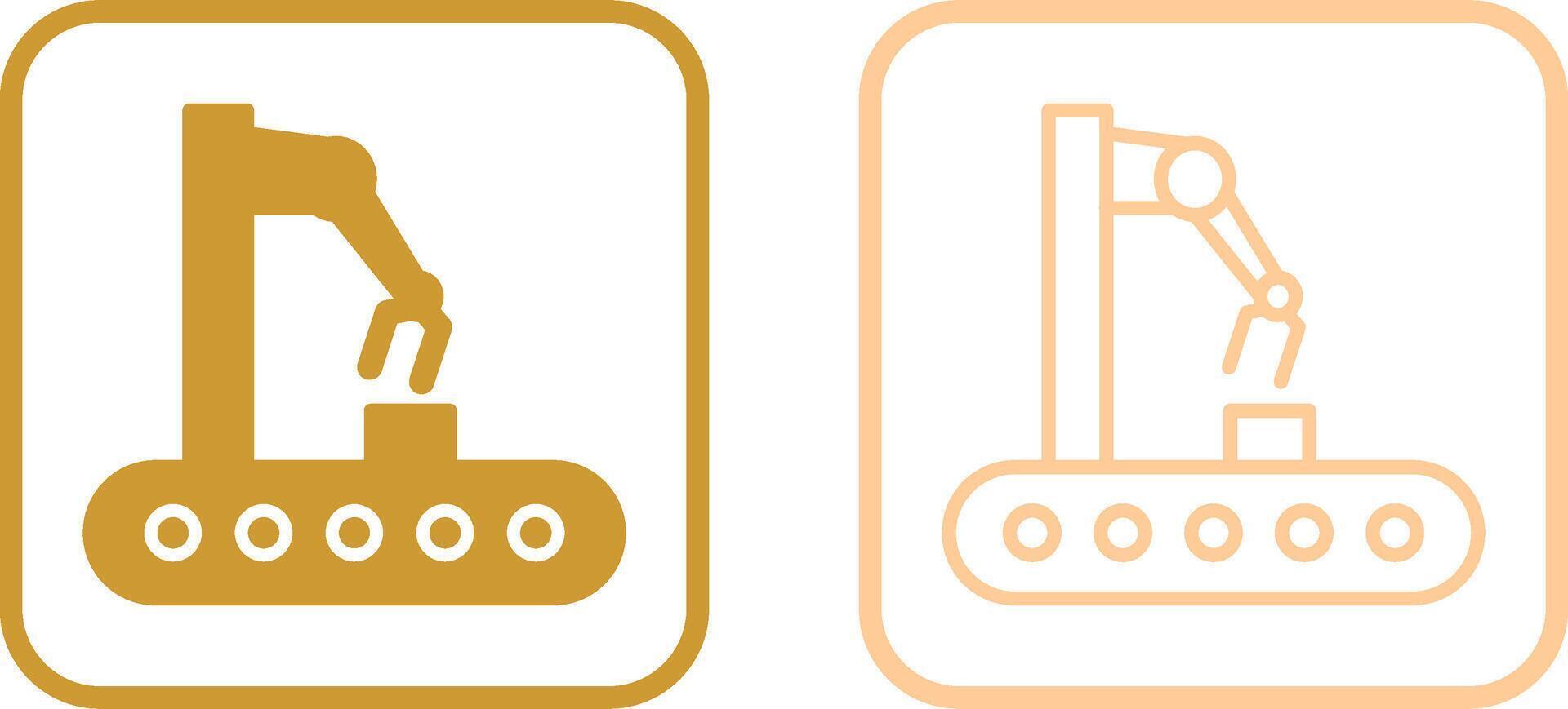 Conveyor Vector Icon