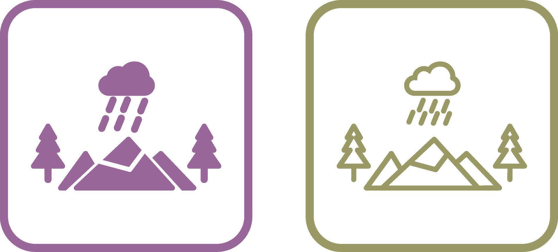 Mountain Vector Icon