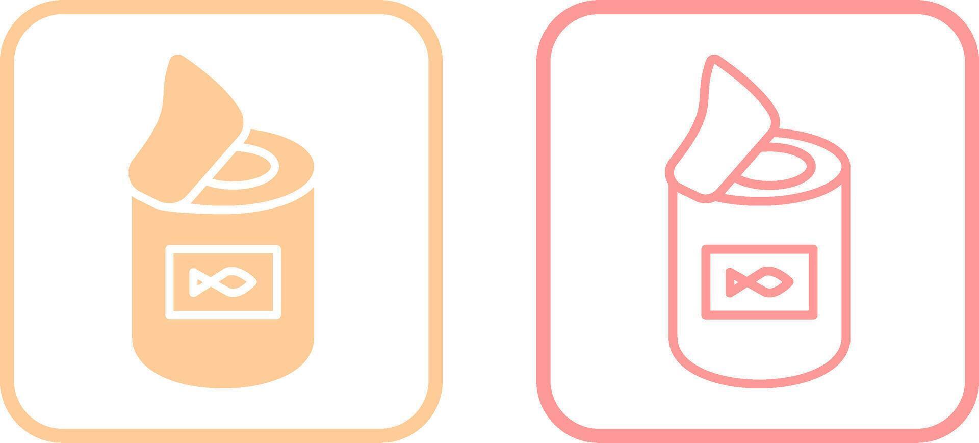 Canned Food Vector Icon