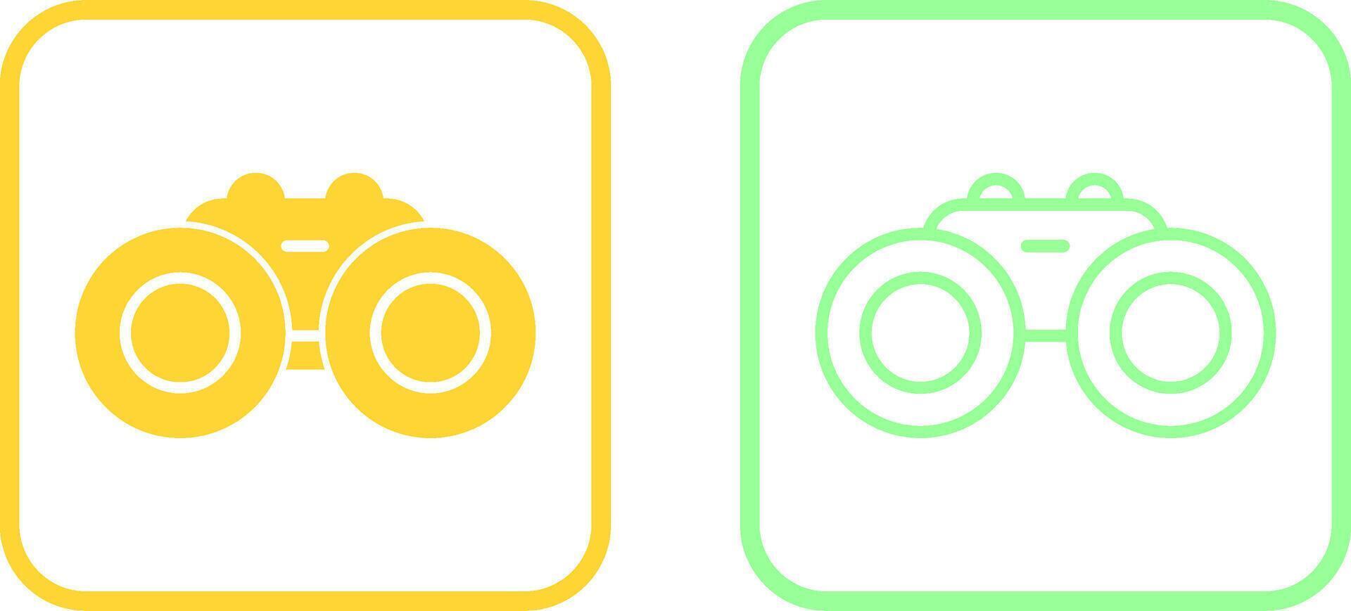 Binocular Vector Icon