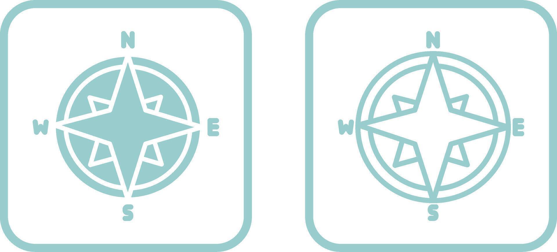 Compass Vector Icon