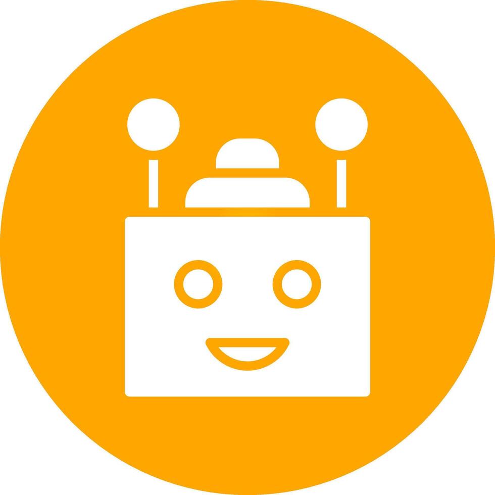 Chatbot Creative Icon Design vector