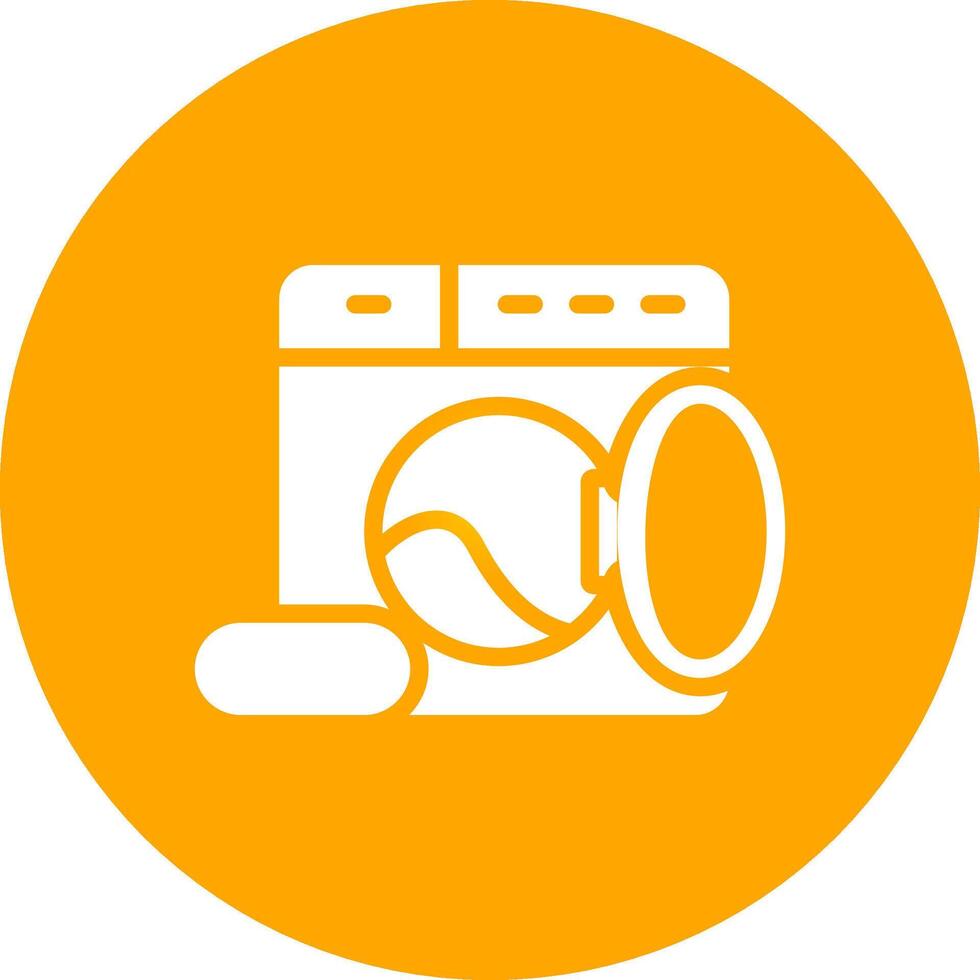 Laundry Creative Icon Design vector