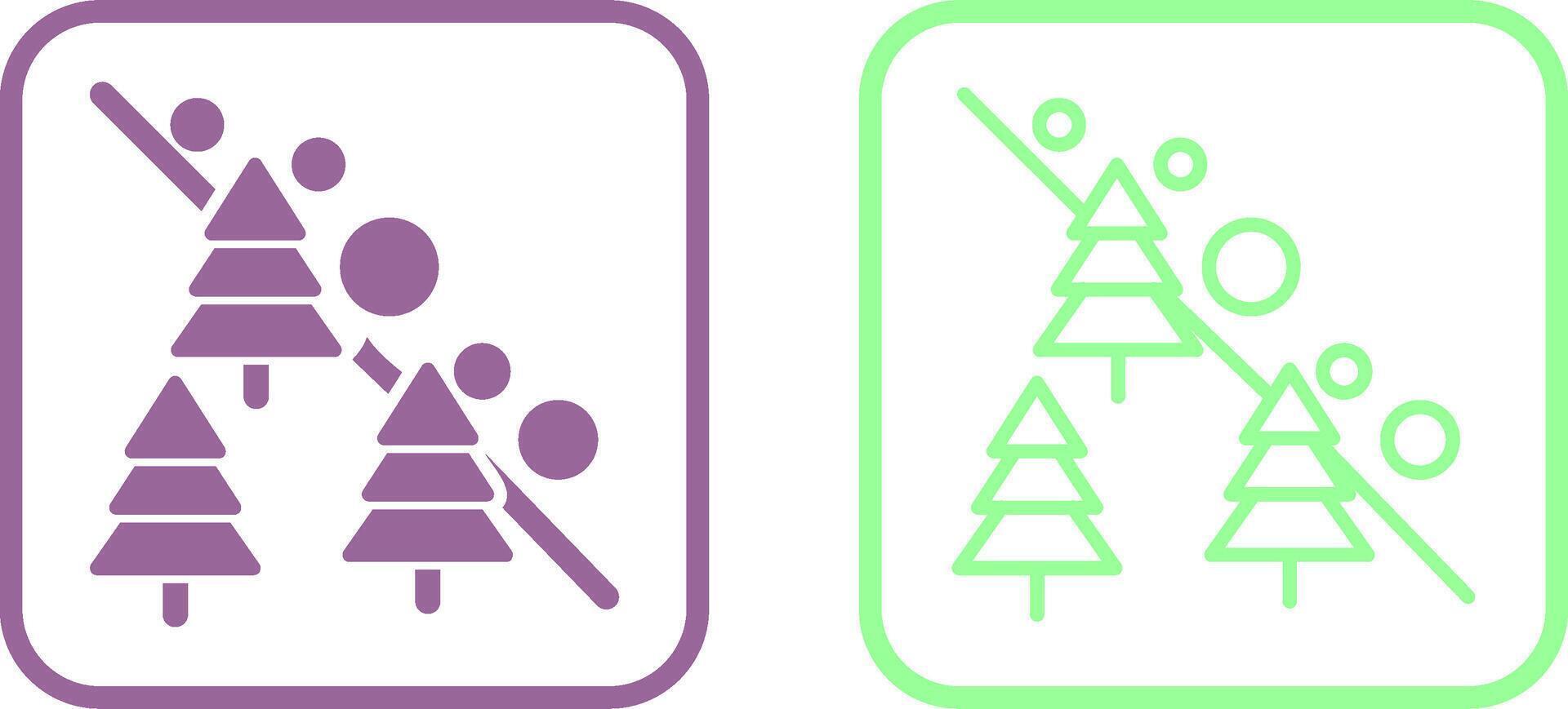 Avalanche Vector Icon