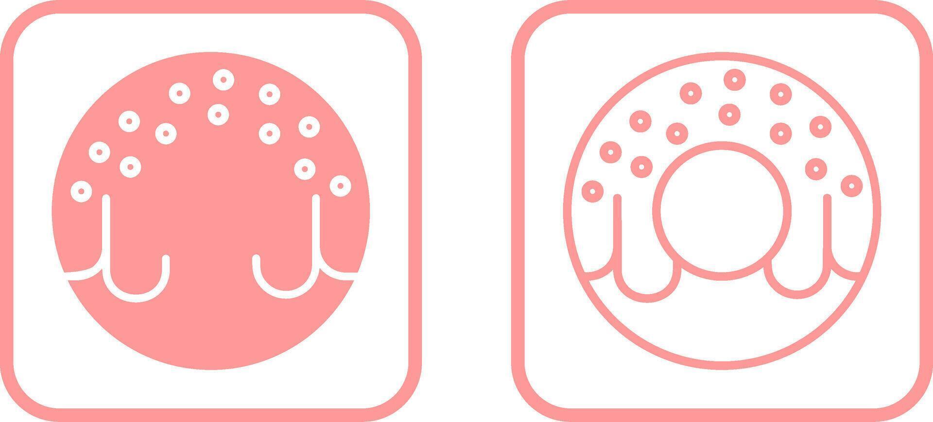 Doughnut Vector Icon