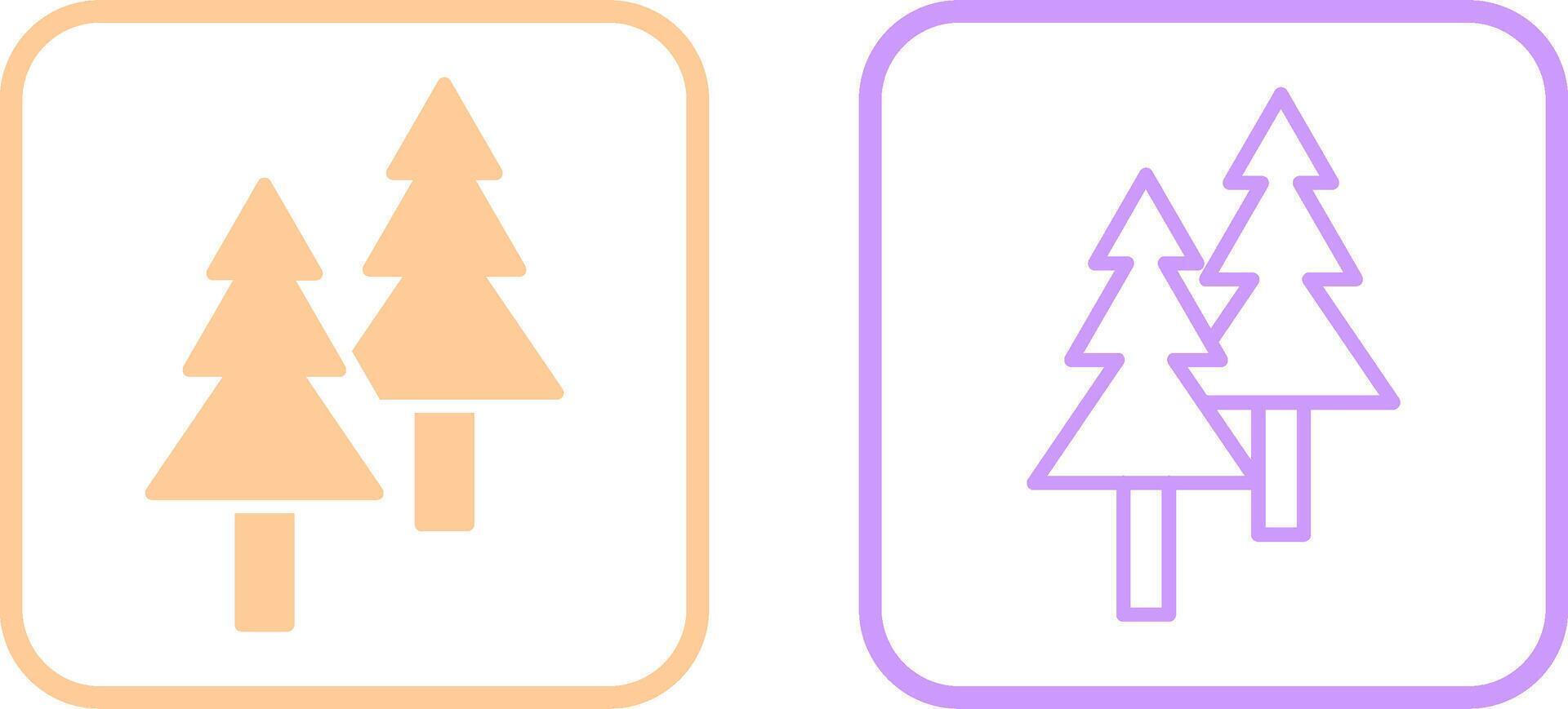 Pine Tree Vector Icon