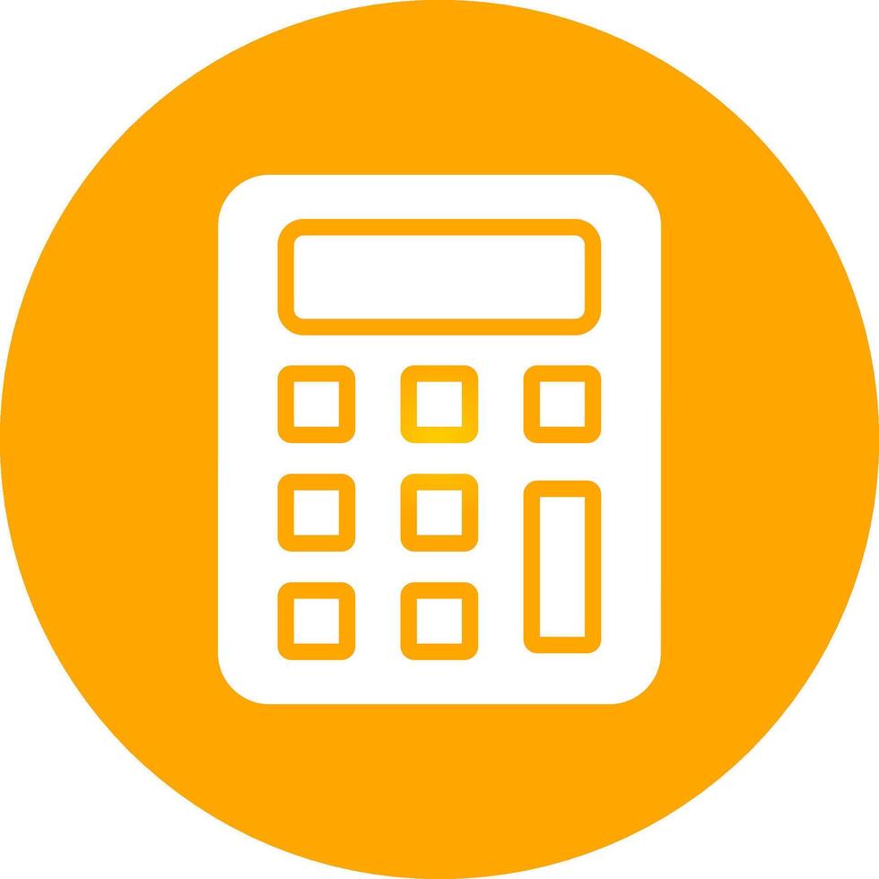 Calculator Creative Icon Design vector