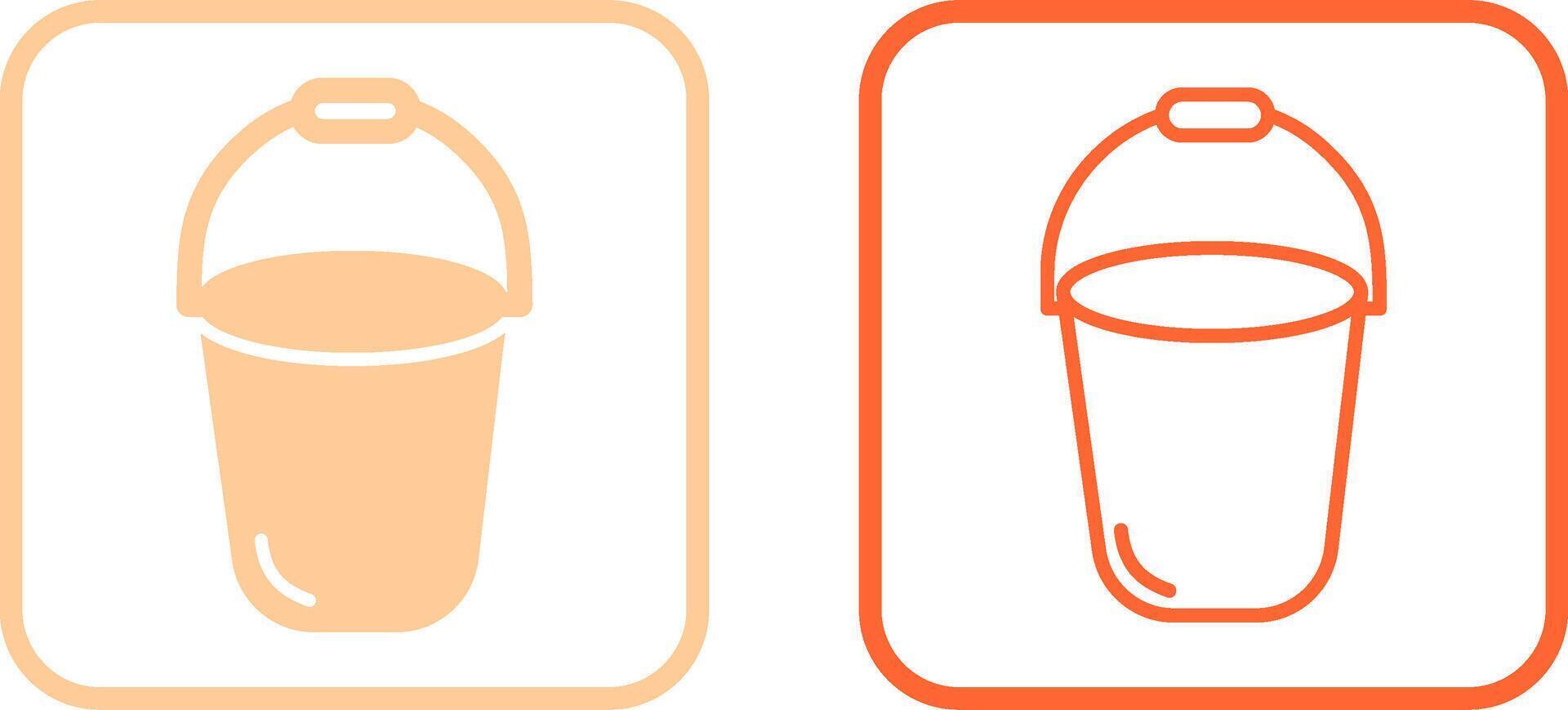 Bucket Vector Icon