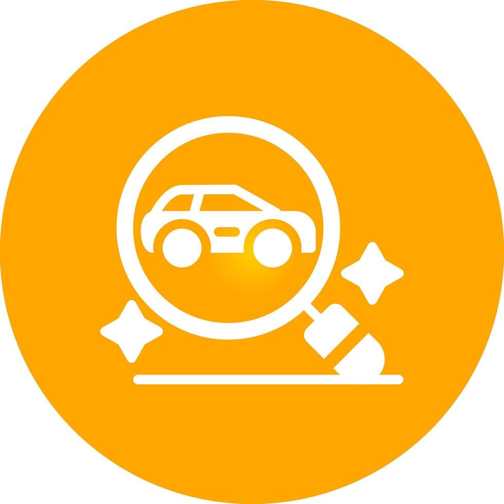 Car Finder Creative Icon Design vector